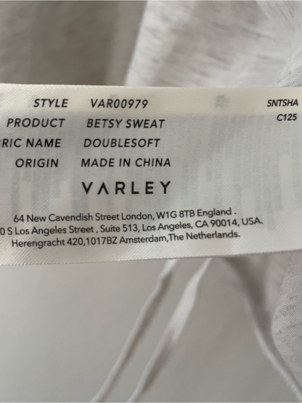Varley DoubleSoft Lounge Set XXS - Picture 14 of 14